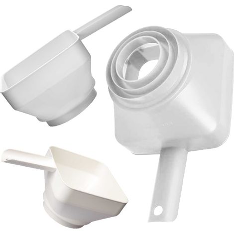 Embudo de plástico para cuadrar un círculo, diámetro 52-85 mm (1/5)