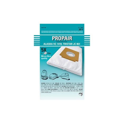 Accessoire aspirateur Tristar 5 sacs filtre supplémentaire
