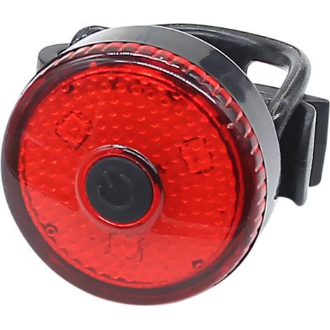 Éclairage vélo rechargeable – éclairage extérieur – éclairage VTT – accessoires – ABS – rouge
