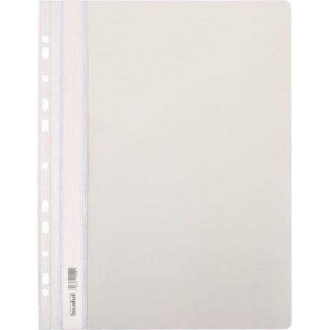 Carpeta rígida colgante de PVC blanco (10 unidades)