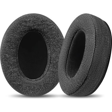 Compatible avec le casque Sony WH-1000XM4 - Housse de protection pour arceau - Gris foncé, en coton (1/4)