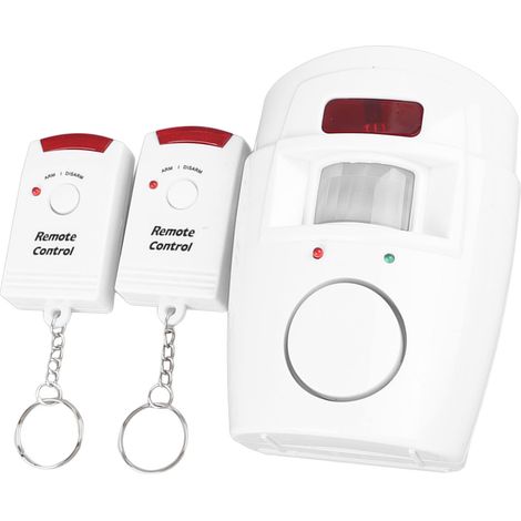 Alarme antivol pour porte et fenêtre, maison ou hôtel, double télécommande, capteur de sécurité (1/5)