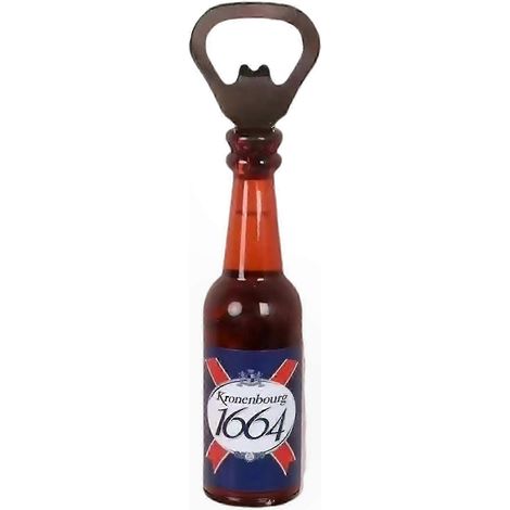 Décapsuleur magnétique rétro pour bières et boissons, aimant réfrigérateur, accessoire de collection, ouvre-bouteille vintage, fixation sur porte de frigo. (1/5)