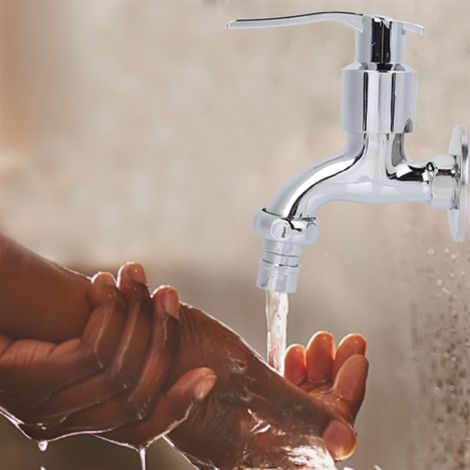 G1/2" Wandarmatur für Waschmaschine im Badezimmer, Einzel-Kaltwasserhahn (1/5)