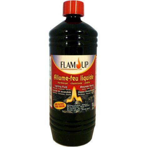 Flüssiger Anzünder flam-up geruchlos 1 Liter Kindersicherung