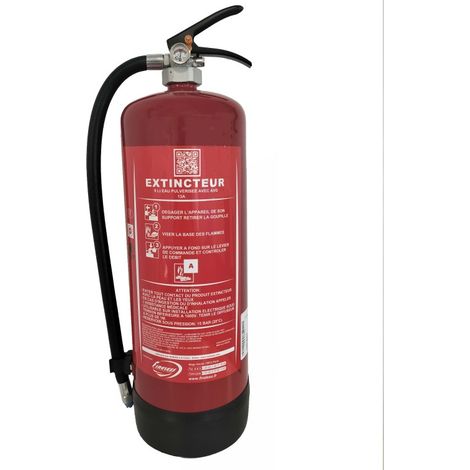 Extincteur 9Lt pour batterie Lithium avec QRCODE POUR FORMATION 2022 (1/2)