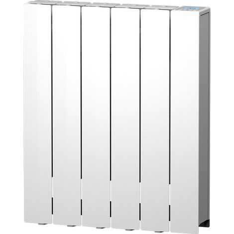 Muller – Radiateur électrique Axino horizontal 1000W – Fluide caloporteur en aluminium – Détection fenêtre ouverte – Programmation journalière et hebdomadaire (1/5)