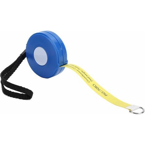 Ruban à Mesurer pour Le Poids Corporel des Bovins et des Porcs, équipement Agricole de 2,5 M pour Le Poids Corporel des Animaux D'élevage, Ruban à Mesurer Rétractable Portable Fonepro (1/5)