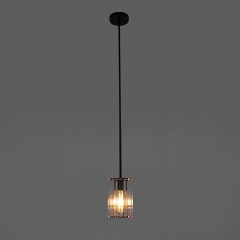 Trois lustres en cristal, plafonniers vintage, luminaires créatifs en cristal, lampes d'intérieur en cristal, adaptés aux chambres à coucher, salles à manger et salons. (1/5)