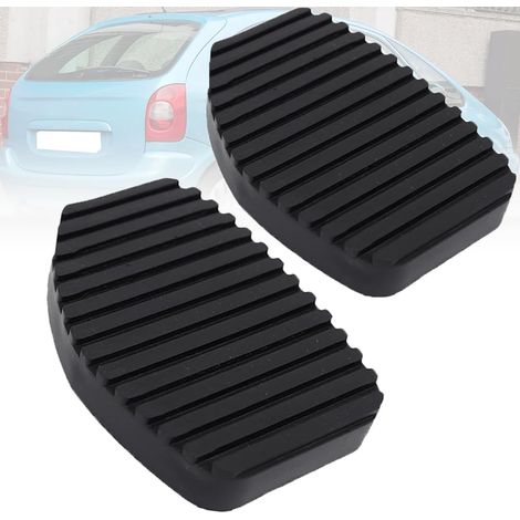 Anwendbare Bremskupplungspedalauflagen für Citroen Picasso 1999-2012, 2-teilige Auto-Gummipedalabdeckung 213015