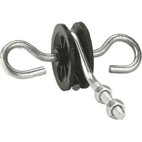 Isolateur double ancrage à tige filetée (1/2)