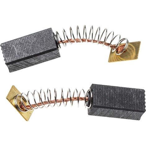 vhbw 2x spazzola carbone compatibile con AEG HBSE 75 S utensile elettrico - Spazzola motore, 17 x 8 x 6,25 mm