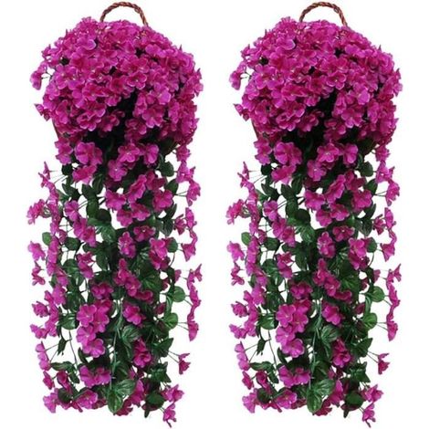Plante Artificielle - Non spécifié - Ivy Vigne - 90cm - 2 pièces - Décoration Extérieure (1/4)