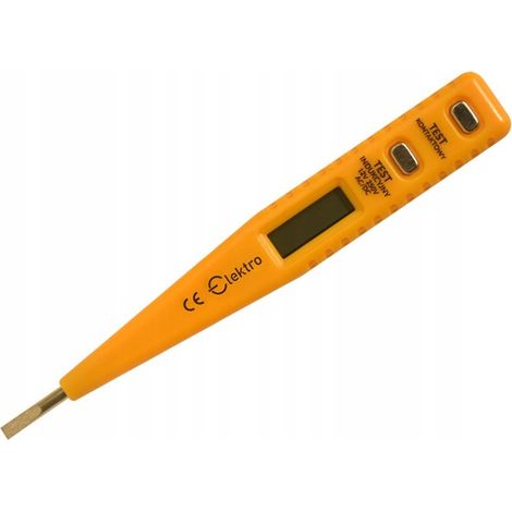 Comprobador de fase de voltaje electrónico de 125 mm (1/2)
