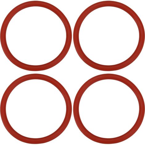Lot de 4 Joints Toriques en Silicone pour Chauffage Au Gaz 53 Mm X 5 Mm Compatible avec Série 3002 5002 10030-26500 (1/5)