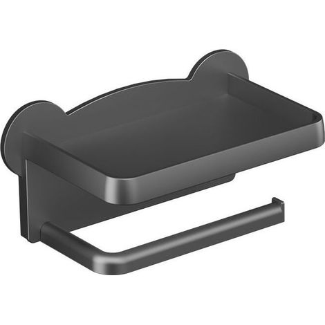 Toilet paper holder with grey stand (1/2)
