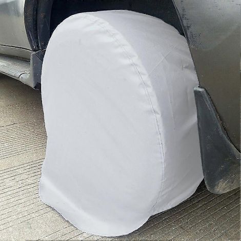Housse de protection pour pneus de 27 à 29 pouces pour camping-cars, caravanes et voitures de tourisme, imperméable et résistante aux UV. (1/5)