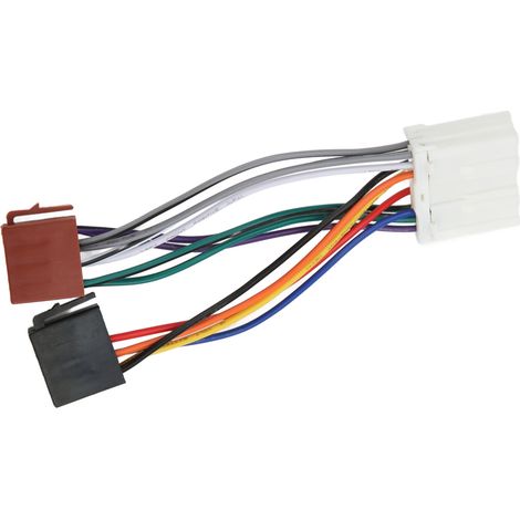 ISO-Autoradioanschluss, flexibler Kunststoffadapter, CD-Autoradio-Ersatz für MITSUBISHI Lancer Pajero (1/5)
