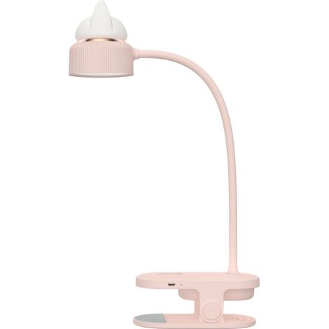 LAMPE A PINCE flexible avec Veilleuse /Avec batterie rechargeable par USB/Liseuse LED & Lampe de lecture - rose (1/5)
