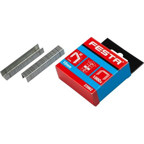 Clips FESTA tipo 140 10,6/1,2 - 10 mm/1000 piezas 23962.01