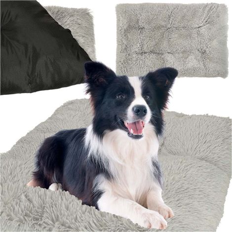 Hundebettmatte xxl grau 110x75cm
