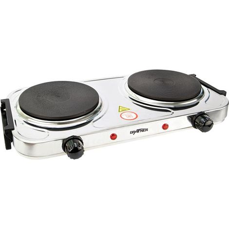 Grafner Edelstahl Doppelkochplatte Feld Herd Heizen Camping Braten Garten Touren (1/3)