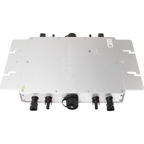 Onduleur solaire miniature raccordé au réseau, à refroidissement automatique IP65 WVC 1200 W 100 V-240 V pour système de production d'énergie domestique (1/5)