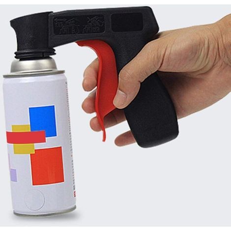 Beijiyi – Pistolet à peinture aérosol ergonomique – Améliore l'effet de pulvérisation – Pour peinture automobile et meubles – Plastique dur industriel (1/5)