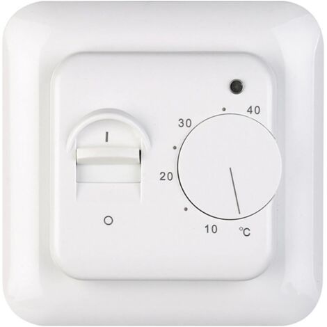 Room Thermostat, Thermostat Controller, Floor Heating Thermostat, Commercial Thermostat Controller, Cost-Effective Thermostat Adjustable Thermostat Controller for Underfloor Heating (1/5)