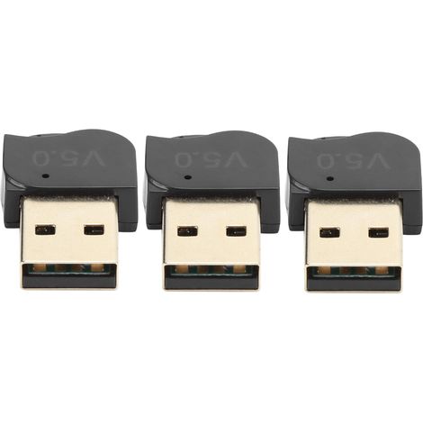 Adaptateur Bluetooth USB Double Mode 3 Pièces Économie Énergie Portable Transmission Sans Fil (1/5)
