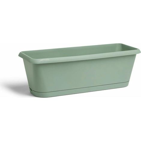 Jardinière CHORUS Vert laurier, 30 x 12 x 11,4 cm, 2,6 L - EDA