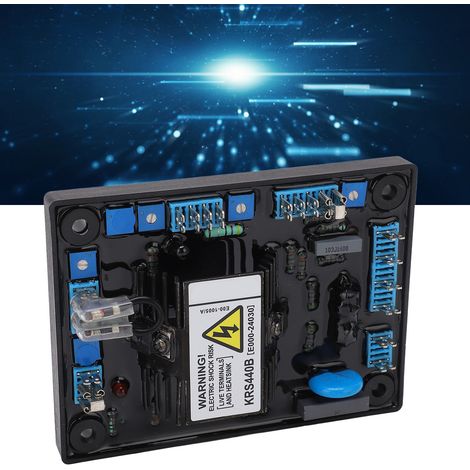 Régulateur de tension pour générateur KRS440B, régulateur de tension automatique, 100-264 V, stabilisateur de tension pour générateur sans balais (AVR) (1/5)
