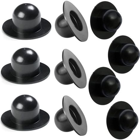 10 Bouchons de Fond de Piscine Intex – Pièces Détachées pour Pompe de Filtration – Compatibles avec Piscines Gonflables