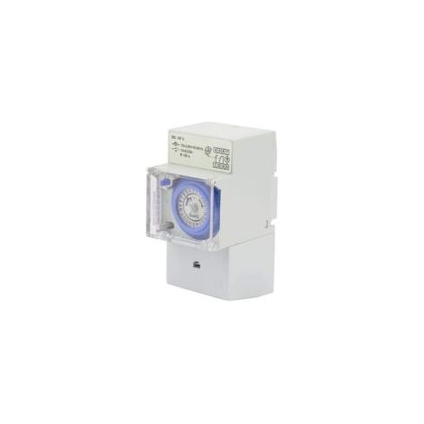 Temporizador modular SUL181H, interruptor temporizador de 110-230 V, apto para calentadores de agua, temporizador mecánico programable e impermeable de 24 horas, apto para iluminación y electrodomésti (1/4)