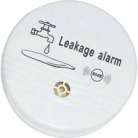 Détecteur de fuites d'eau haute sensibilité avec alarme sonore pour usage domestique (1/5)