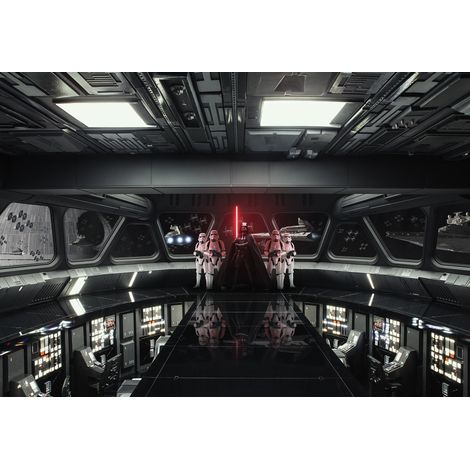 Papier peint panoramique enfant,moderne STAR WARS Destroyer Deck (1/3)