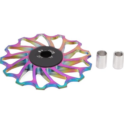 13T Dérailleur Arrière Vélo Montagne Galet Guide Tendeur Roue Poulie (1/5)