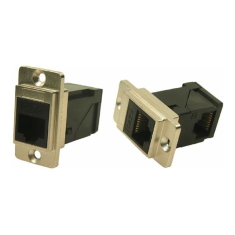 Connecteur Ethernet traversant RJ45 Femelle cat. 6 RS PRO Non blindé ( Prix pour 1 )