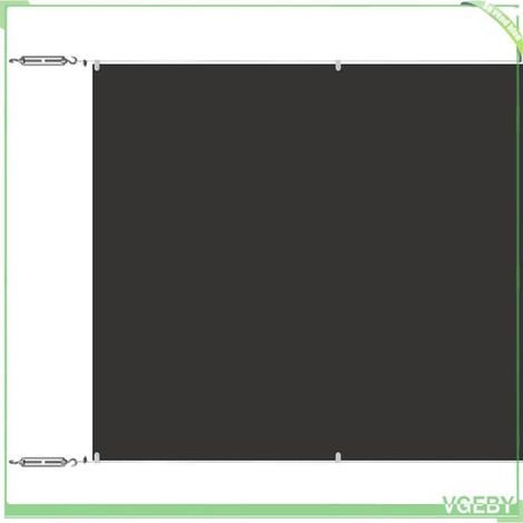 Auvent vertical - FAFEICY - 148217 - Tissu Oxford 100% polyester - 140 x 800 cm - Résistant eau & UV (1/5)