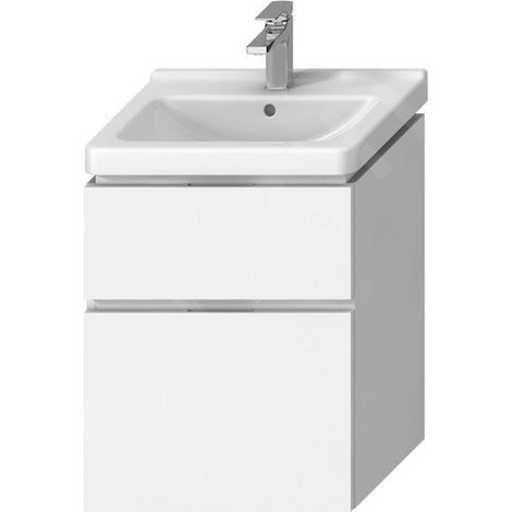Jika Cubito Pure - Meuble sous lavabo 54x68 cm, blanc H40J4224025001 (1/4)