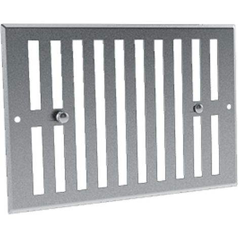 Econoname – Grille aération VMC obturable aluminium 190 x 75 – GOAL19075 – Pour espaces intérieurs – Commande obturation intégrée