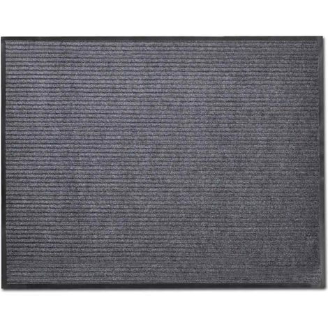 vidaXL Zerbino Grigio 90 x 60 cm in PVC