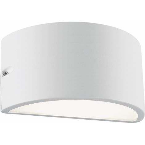 Applique parete esterno alluminio e27 ip54 bianco sovil umbe 474/02