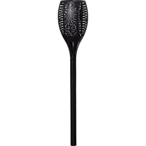 LED-Fackel Solar mit Flammeneffekt mit Spieß 1W 78 cm Schwarz (1/5)
