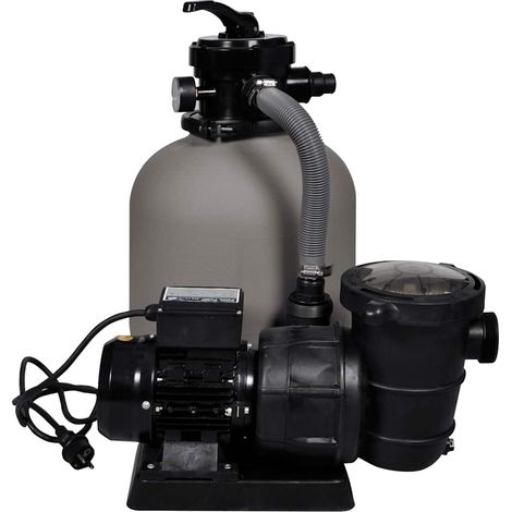 Maison Exclusive - Sandfilterpumpe 600 W 17.000 L/h (1/5)