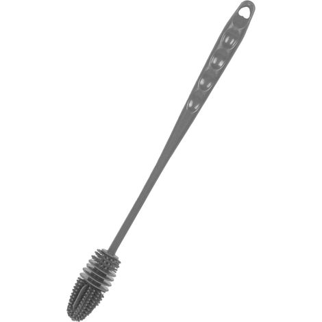 Arrosoir multifonction grande capacité avec long bec verseur pour plantes d'intérieur et d'extérieur, 1200 ml, argent (1/5)
