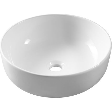 Triomini Slim 38,5x38,5 cm lavabo à poser sans trop-plein (SLM3939)