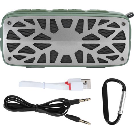 AWEI Y330 Mini TWS Bluetooth-Lautsprecher, Tragbare kabellose Outdoor-Lautsprecher, Doppelset (1/5)