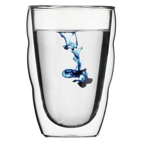 Bodum Set aus Transparenten Doppelwandgläsern 350 ml (1/2)
