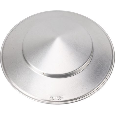 Stainless steel chimney cap, round rustproof, outdoor chimney top, top cone for home kitchen exterior (1/5)